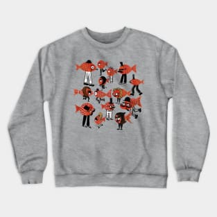 Going with the flow Crewneck Sweatshirt